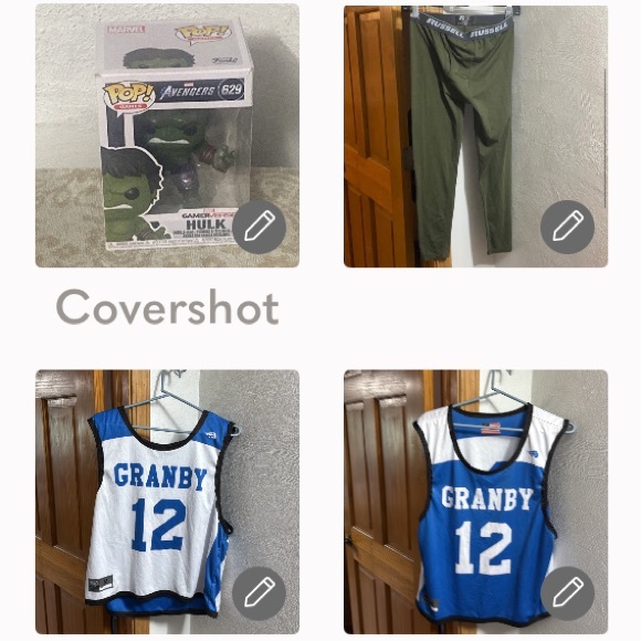 FUNKO Hulk 629+Russell longjohns XL+12 reversible Jersey 🪽🇺🇸SzM - Picture 1 of 17